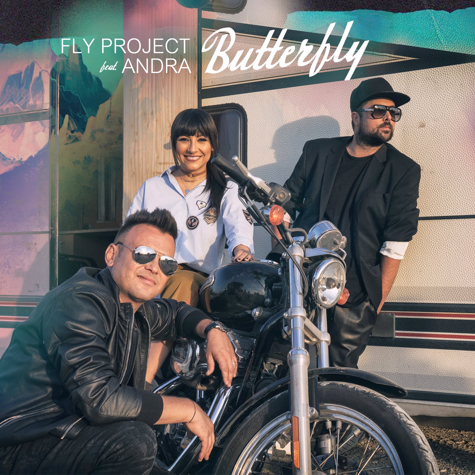 Fly Project feat. Andra, „Butterfly” (artwork)